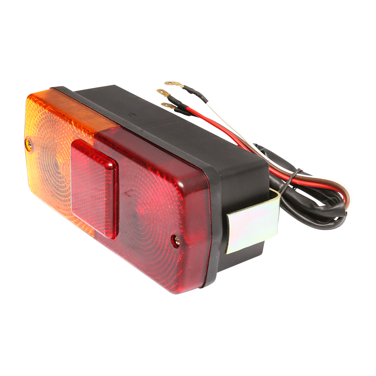 Lampa stop spate cu catadioptru rosu-galben 12 V – imagine 2