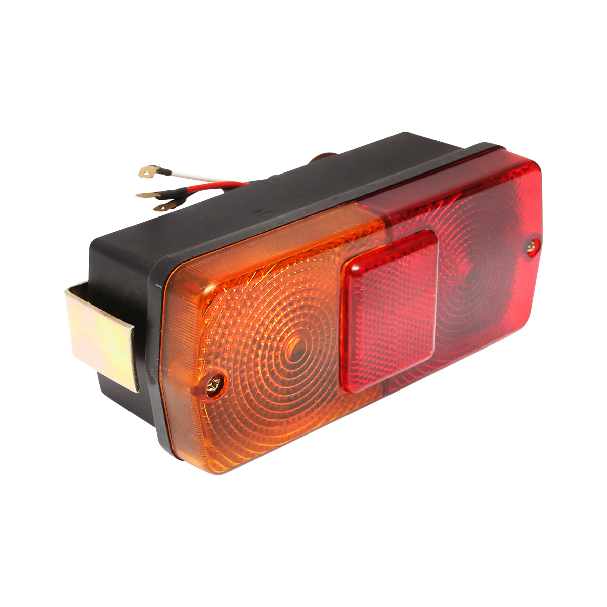 Lampa stop spate cu catadioptru rosu-galben 12 V – imagine 3