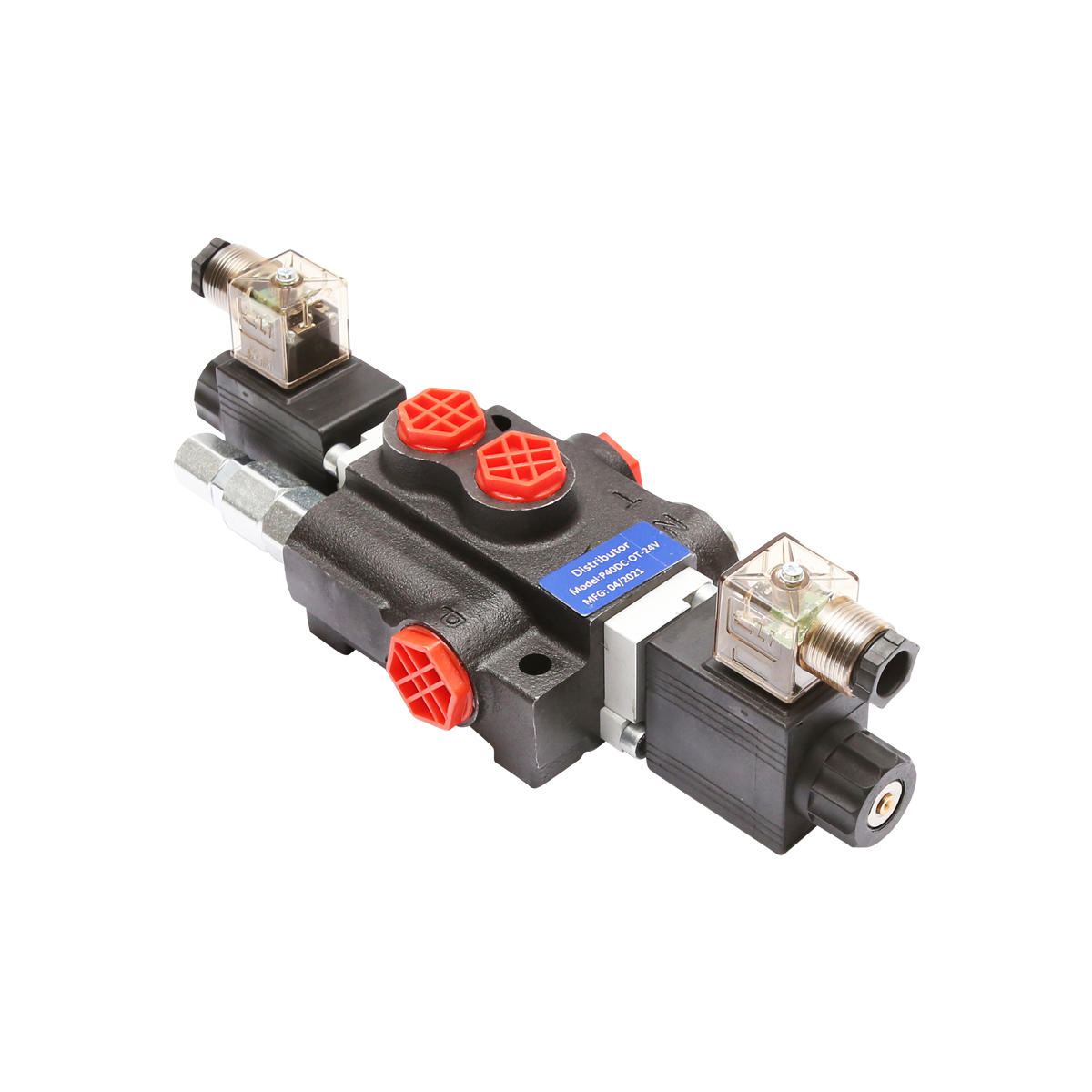 Distribuitor hidraulic P40 electromagnetic cu 1 cale, 24V Breckner Germany – imagine 2