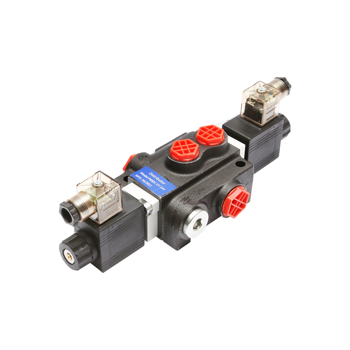 Distribuitor hidraulic P40 electromagnetic cu 1 cale, 24V Breckner Germany – imagine 3