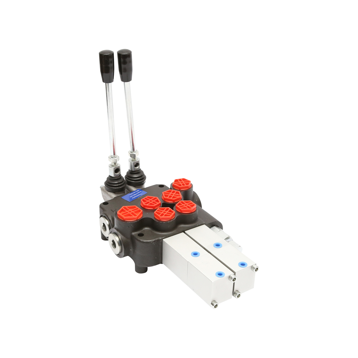 Distribuitor hidraulic P80 pneumatic cu 2 cai Breckner Germany – imagine 2