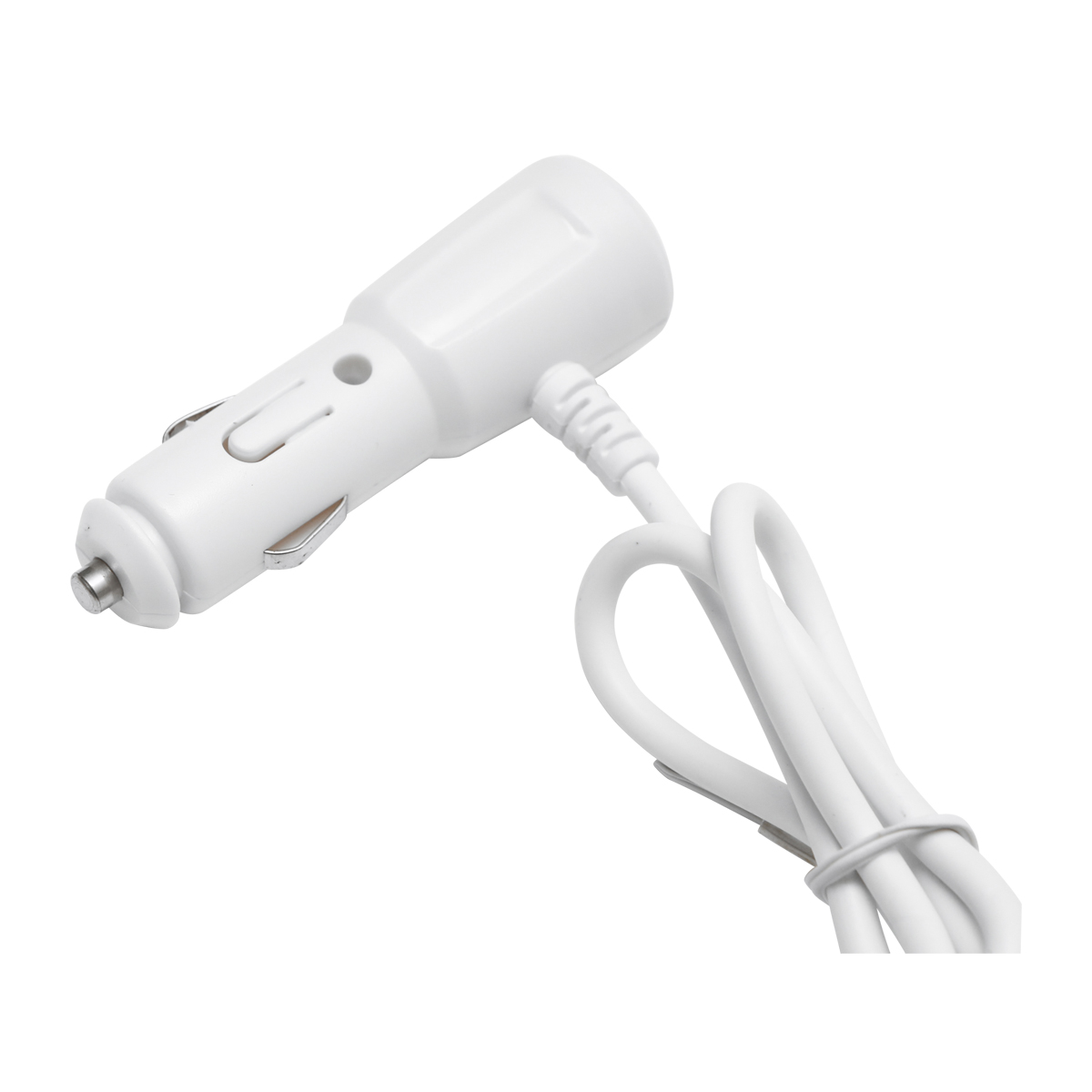 Adaptor bricheta auto dubla 12/24V si 1 port USB 5V 1000mA alb – imagine 6