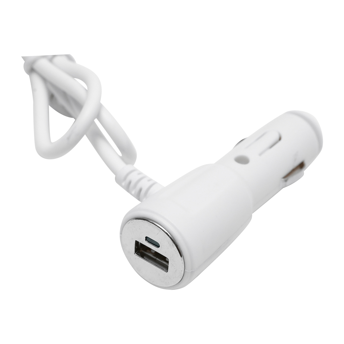Adaptor bricheta auto dubla 12/24V si 1 port USB 5V 1000mA alb – imagine 7