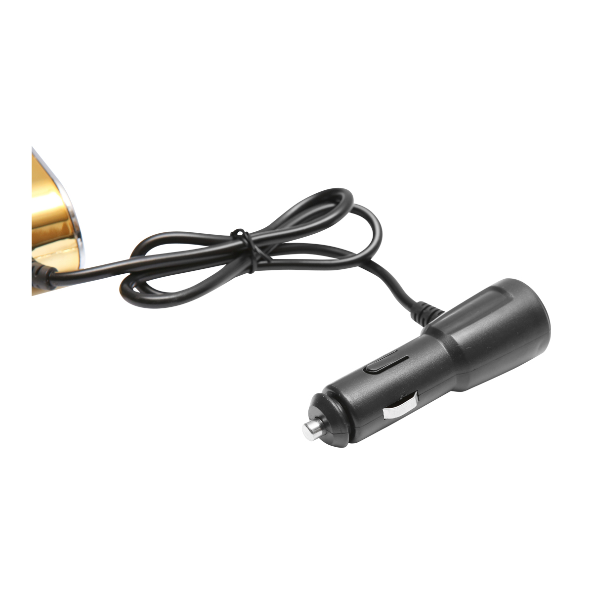 Adaptor bricheta auto tripla 12/24V auriu cu intrerupator individual si 1 port USB 5V 2.1A – imagine 6