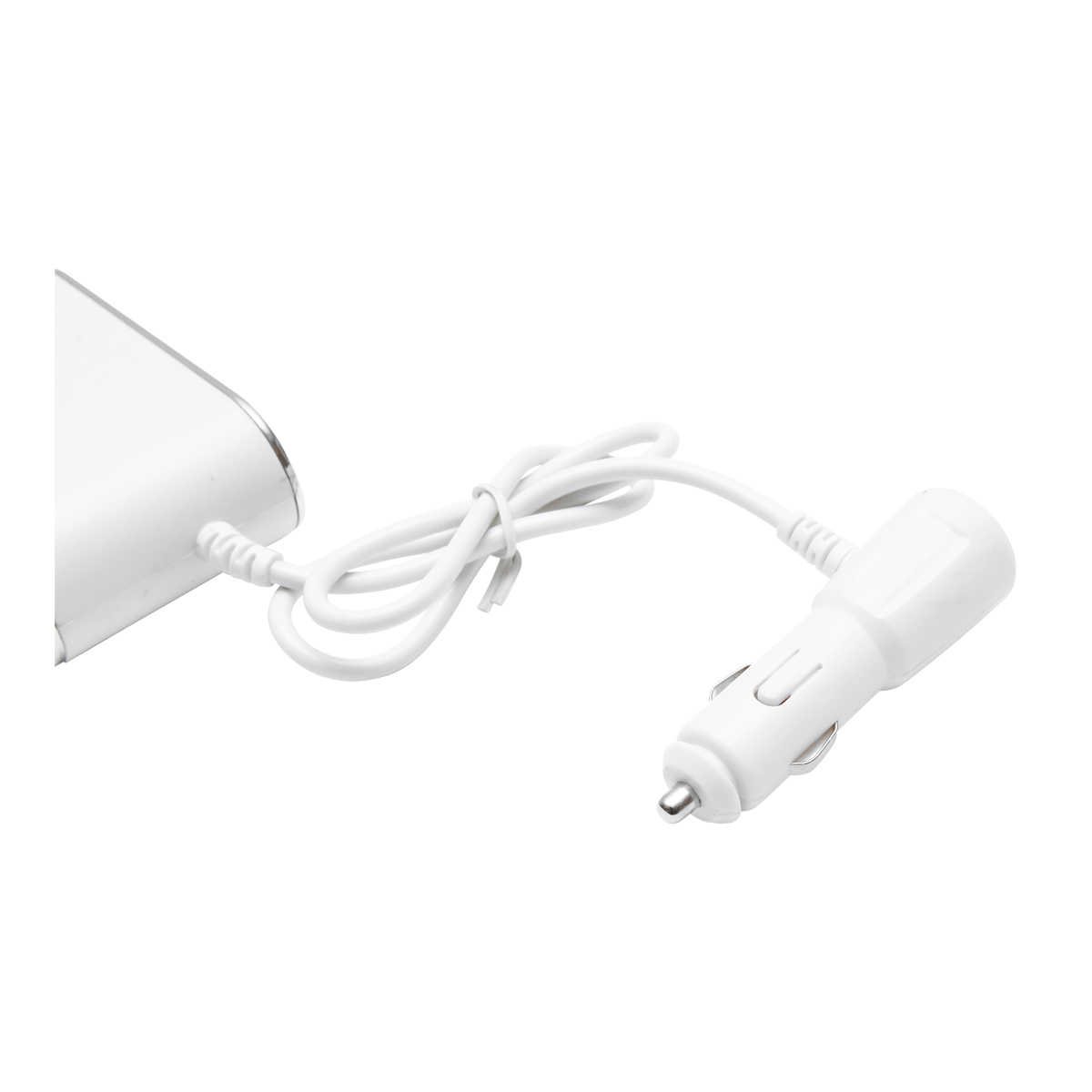 Adaptor bricheta auto tripla 12/24V alb cu intrerupator individual si 1 port USB 5V 2.1A – imagine 6