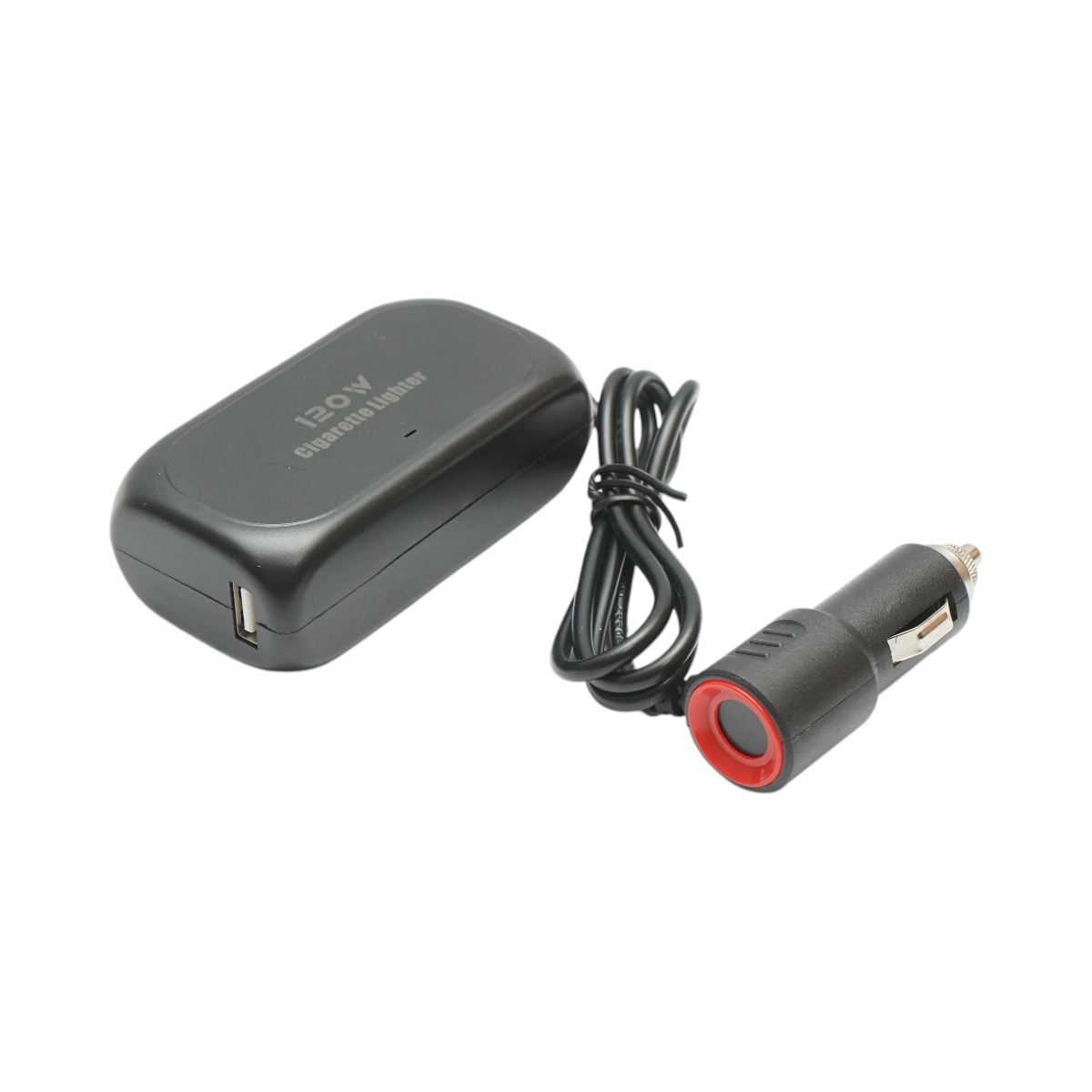Adaptor bricheta auto tripla 12/24V cu 2 porturi USB 5V/2100mA negru – imagine 3