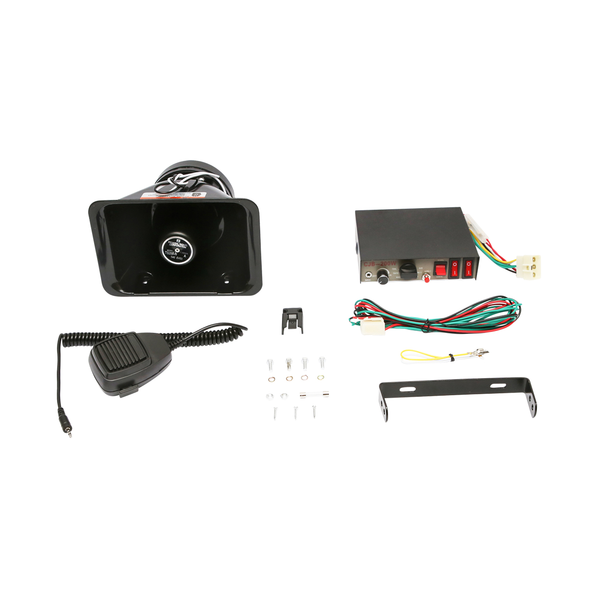 Sirena cu difuzor si microfon 12/24V 120dB 11 OHM Breckner Germany