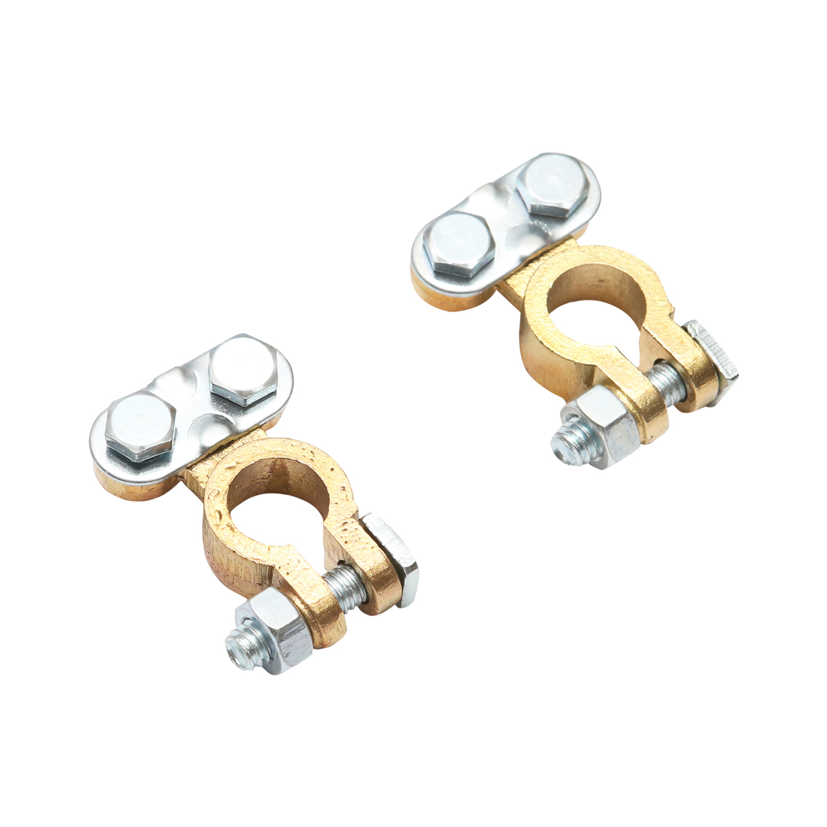 Set borne baterie de bronz cu strangere pe surub Breckner Germany – imagine 5