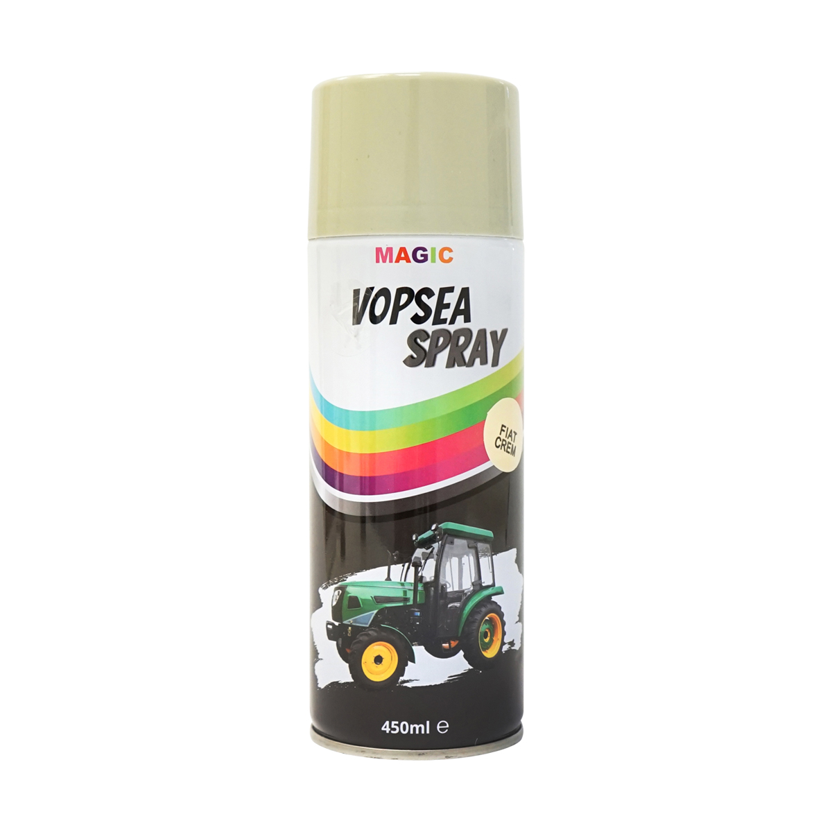 Spray vopsea auto crem tip Fiat profesionala cu uscare rapida 450ml MAGIC
