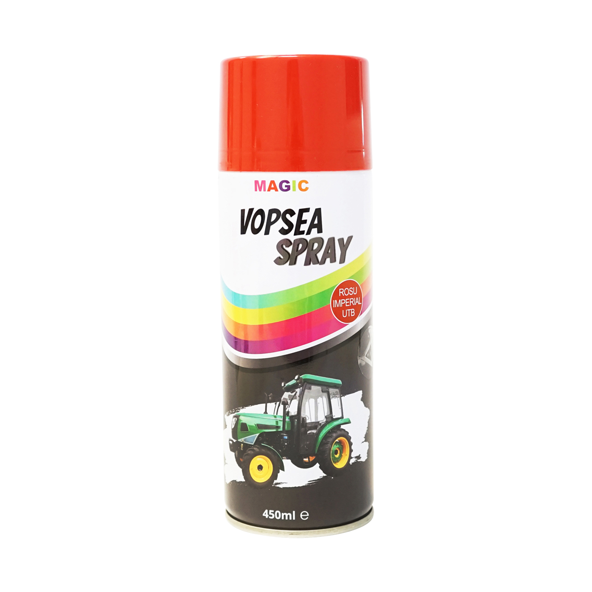 Spray vopsea auto rosu imperial UTB profesionala cu uscare rapida 450ml MAGIC