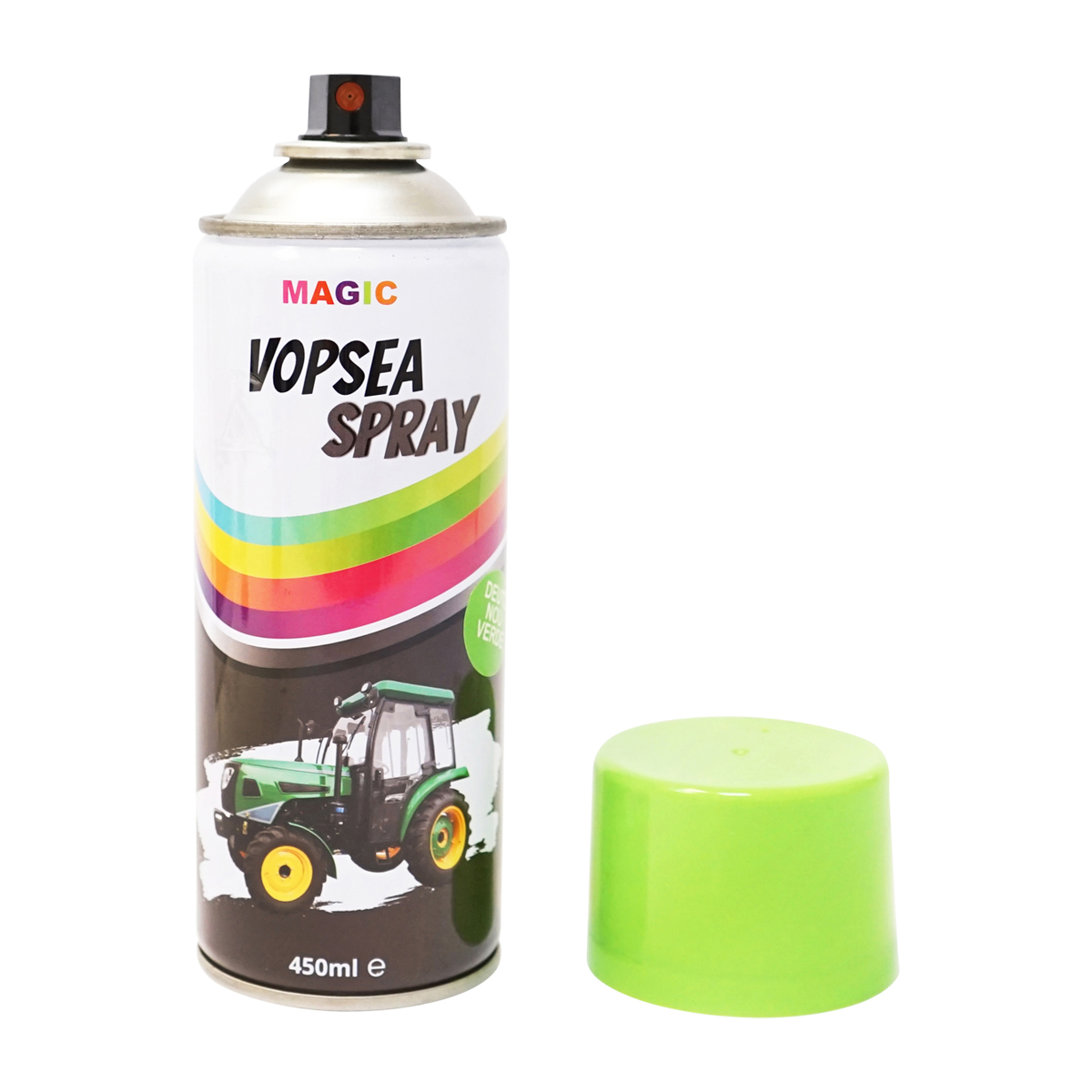 Spray vopsea auto verde nou tip Deutz profesionala cu uscare rapida 450ml MAGIC – imagine 2