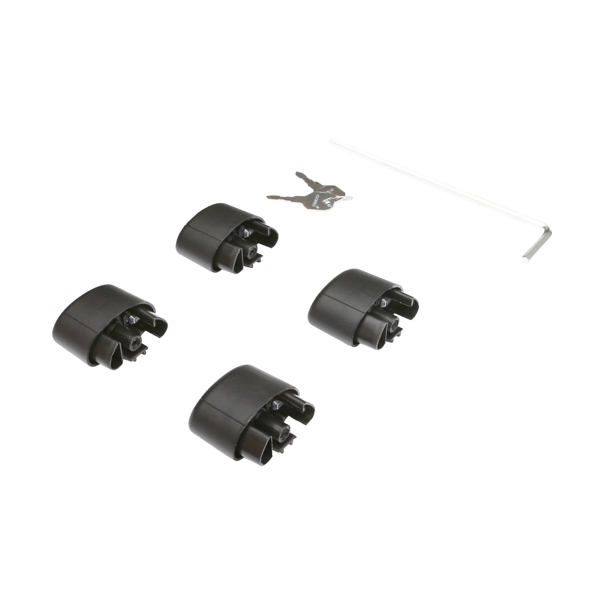 Set 2 bare transversale pentru portbagaj din aluminiu cu antifurt 1500mm Breckner Germany – imagine 6