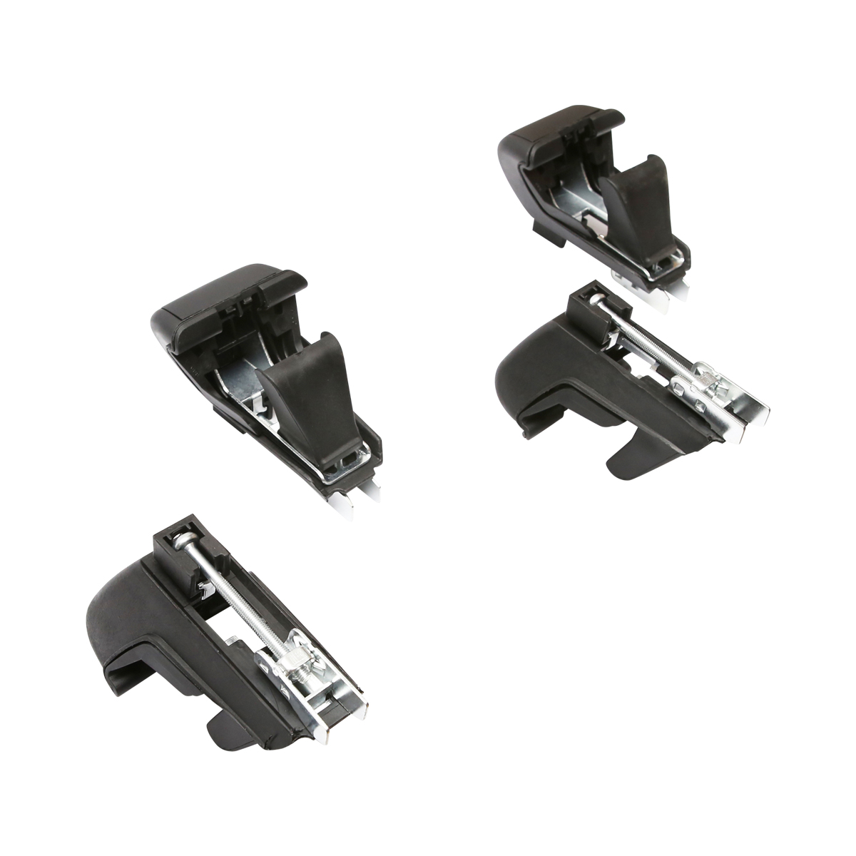 Set 2 bare transversale pentru portbagaj din aluminiu cu antifurt 1500mm Breckner Germany – imagine 7